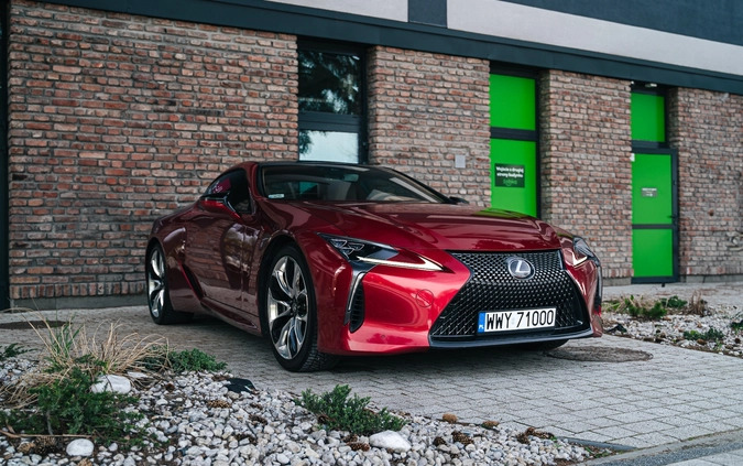 Lexus LC cena 369000 przebieg: 56200, rok produkcji 2019 z Katowice małe 211